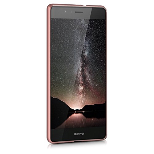 kwmobile Funda Compatible con Huawei P9 Lite - Carcasa de TPU Hada en Oro Rosa/Transparente