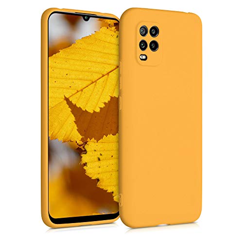 kwmobile Funda Compatible con Xiaomi Mi 10 Lite (5G) - Carcasa de TPU Silicona - Protector Trasero en Mango