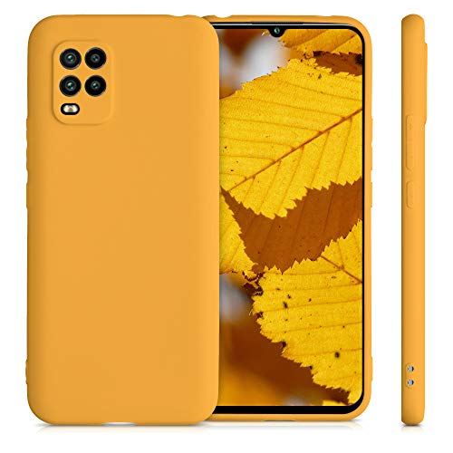 kwmobile Funda Compatible con Xiaomi Mi 10 Lite (5G) - Carcasa de TPU Silicona - Protector Trasero en Mango