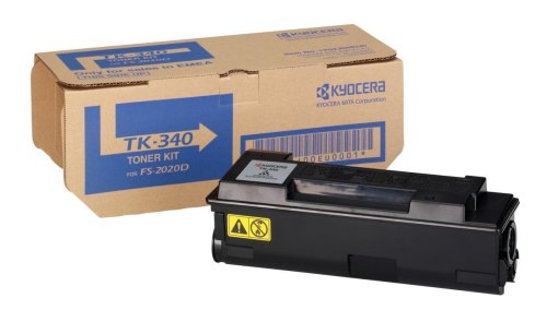 Kyocera TK-340 Cartucho de tóner, Original 1T02J00EUC, para Ecosys FS-2020D y FS-2020DN