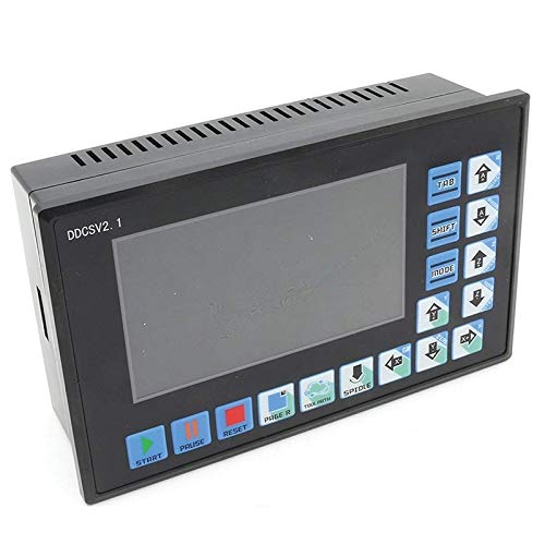 L-Yune,bolt 1pc DDCSV2.1 Desconectado Auxiliar del Controlador USB de 4 Ejes CNC Controller Interface máquina fresadora CNC de Grabado fresadora (Color : Negro)