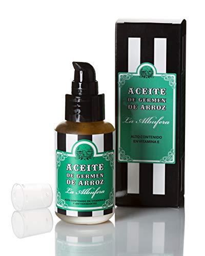 La Albufera - Aceite puro, natural, vegano, prensado en frió, hidratante para la piel sin OGM-aceite de germen de arroz 50ml