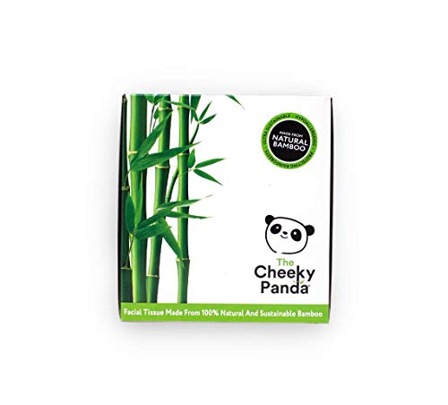 La Cheeky Panda 100% bambú tejido facial, pack de 12, total 672 tejidos