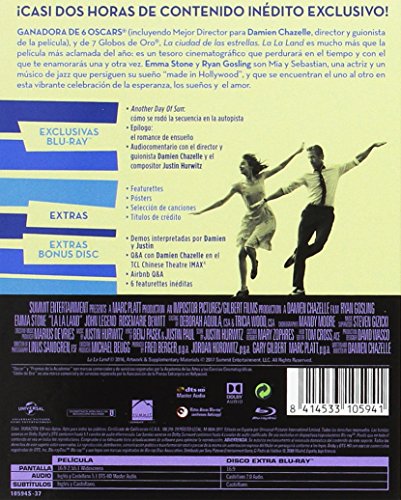 La Ciudad De Las Estrellas: La La Land - Edición Especial (BD + BD Extras) [Blu-ray]