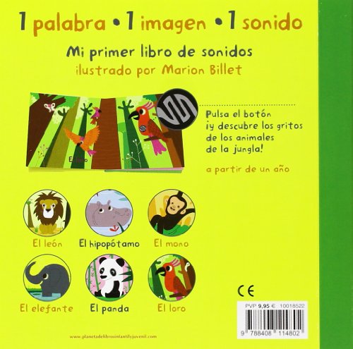 La jungla. Mi primer libro de sonidos (Libros con sonido)