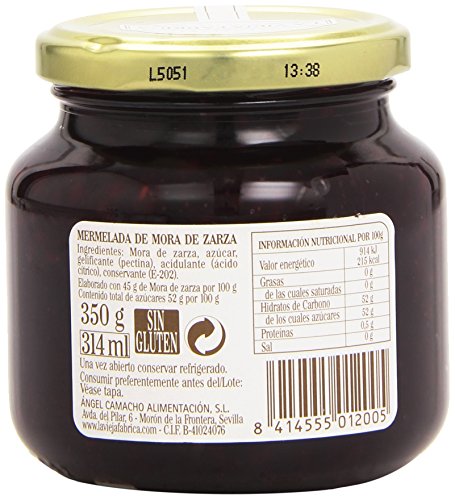 La vieja fábrica - Mora de Zarza - Mermelada - 350 g