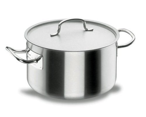 Lacor - 50017 - Cacerola Alta Con Tapa Chef Classic 16cm Inox