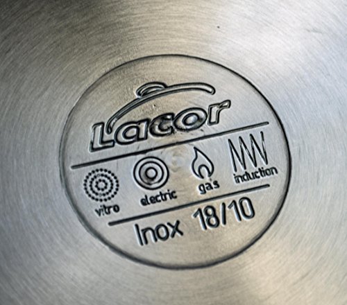 Lacor - 50625 - Sautex Chef Classic 24cm Inox