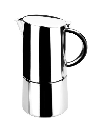 Lacor - 62051 - Cafetera Express Moka Inox. 10 Tazas