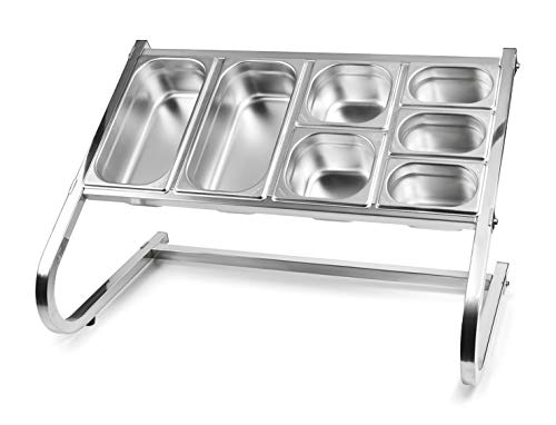 LACOR Soporte CUBETA, Acero INOX 18/10, Gris, 78CM