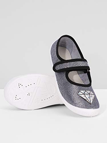 Ladeheid Zapatillas Zapatos Calzado Niña LARW007 (Melange/Diamante, 31 EU)