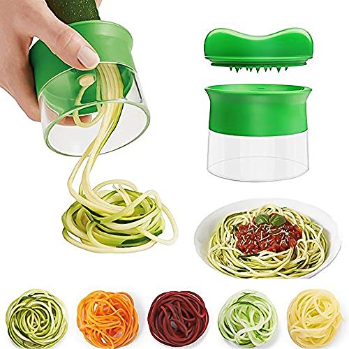 LANGING 1Piezas Cortador en Espiral Manual conpara Hacer Espaguetis de Verduras y Patatas