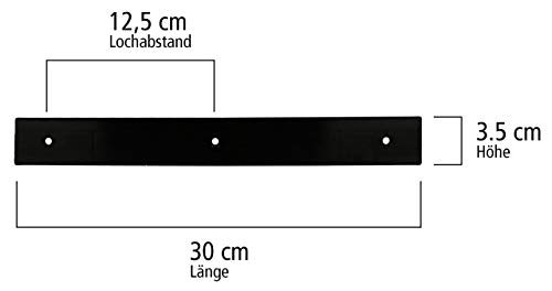 Lantelme Estantería de bricolaje para pared 9 Piezas Organizador de herramientas Portaherramientas estático 9 Cajas apilables con soporte de pared negro 3932