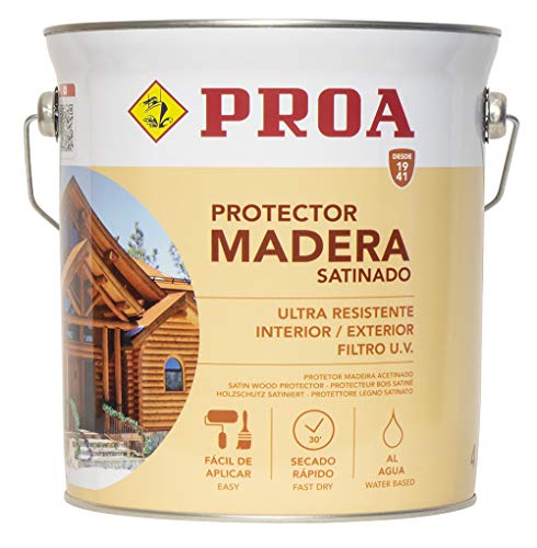 Lasur protector para madera al agua exterior