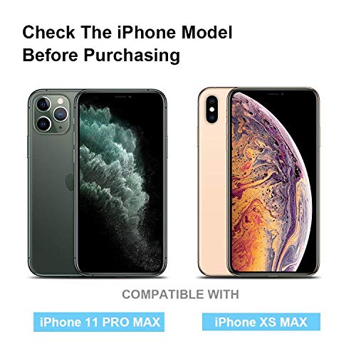 laxikoo Cristal Templado para iPhone 11 Pro Max, [3 Piezas] Protector Pantalla iPhone XS Max Cobertura Completa Sin Burbujas [Marco Instalación Fácil] Alta Definicion Vidrio Templado iPhone 11 Pro Max