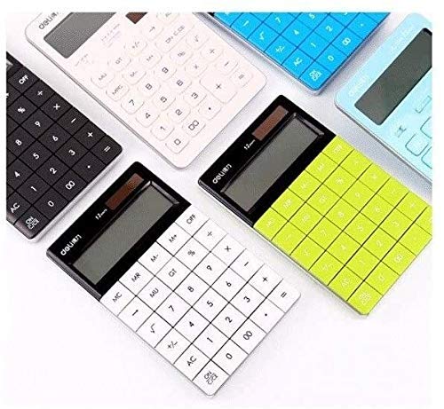 LCD calculadora solar Estudio Científico calculadoras de energía dual de la pantalla HD de 12 bits Pantalla LCD Protector de ojos de múltiples funciones ligero y cómodo de hielo calculadora de Product