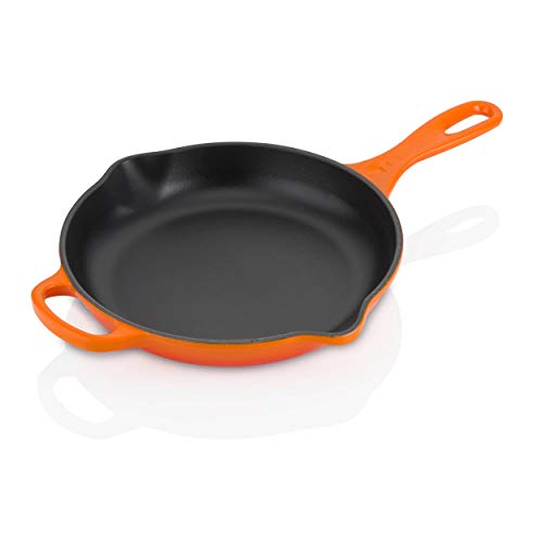 Le Creuset Skillet Evolution de hierro fundido, Redonda, diametro 20 cm, Para todas las fuentes de calor, incluye inducción, Volcánico