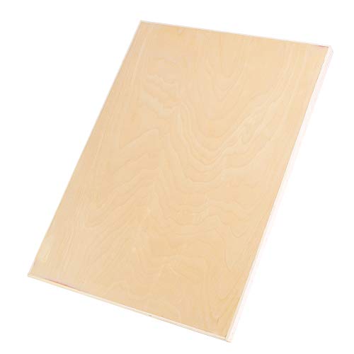 Lecxin Tablero de Dibujo, álamo Madera Hueco Tablero de Dibujo Tablero de Pintura de Madera Fuente de Arte Tabla de Dibujo Tabla de Dibujo Tabla de Suministro de Arte Tablero de Pintura(8K Hueco)