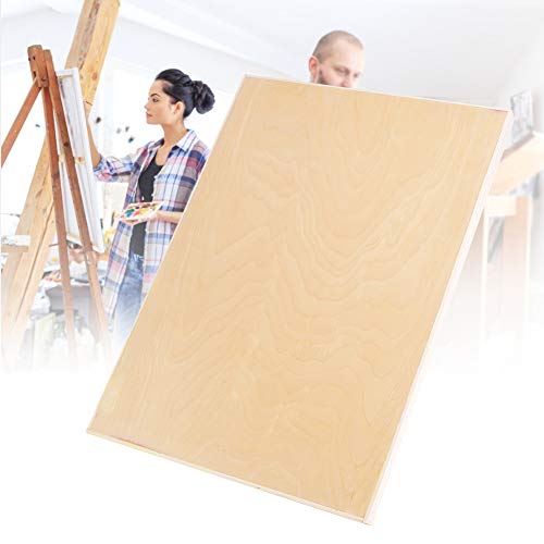 Lecxin Tablero de Dibujo, álamo Madera Hueco Tablero de Dibujo Tablero de Pintura de Madera Fuente de Arte Tabla de Dibujo Tabla de Dibujo Tabla de Suministro de Arte Tablero de Pintura(8K Hueco)