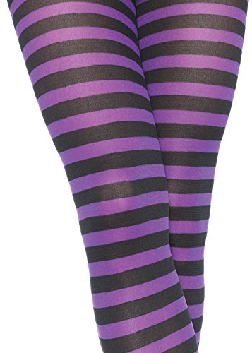 Leg Avenue- Mujer, Color negro y morado, Talla Única (EUR 36-40) (710022039)