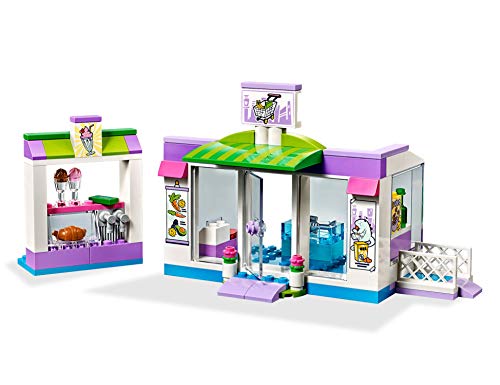 LEGO Friends - Supermercado de Heartlake City Nuevo set de construcción de Tienda de Juguete con Carrito de la Compra y Puestos de Comida, incluye Coche Descapotable Rosa (41362)