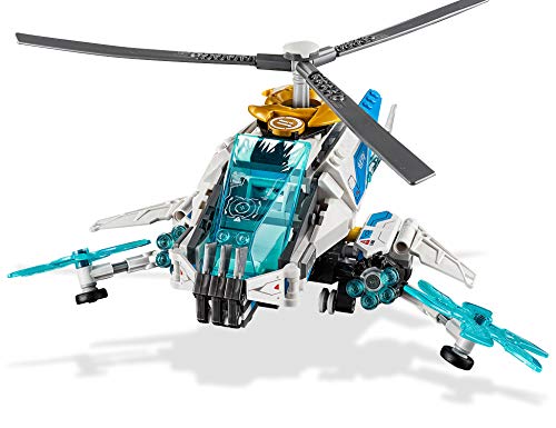 LEGO Ninjago - Shuricóptero Set de construcción de Helicóptero Ninja de juguete, incluye dos Samurais de juguete, Novedad 2019 (70673) , color/modelo surtido