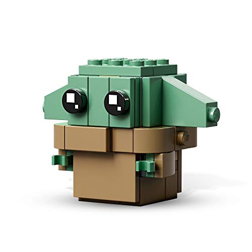 LEGO Star Wars BrickHeadz - El Mandaloriano y El Niño, Set de Construcción con los Personajes de Mandalorian, incluye a Baby yoda, Juguete del Universo Star Wars (75317)