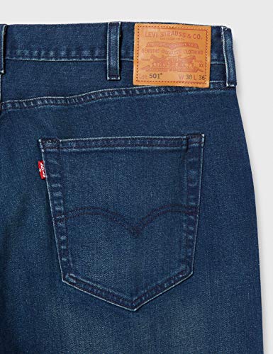 Levi's 501 Original Fit Jeans Vaqueros, Boared Tnl, 34W / 34L para Hombre