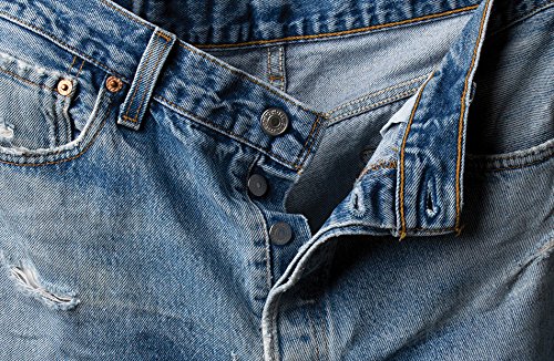 Levi's 501 Original Shrink-To-Fit Jeans, Rigid Stf, 58W x 28L para Hombre