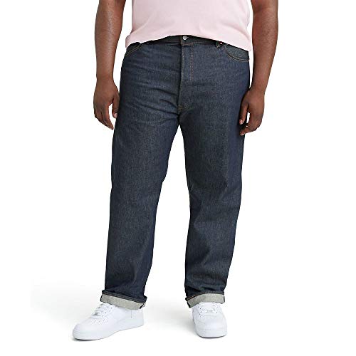 Levi's 501 Original Shrink-To-Fit Jeans, Rigid Stf, 58W x 28L para Hombre