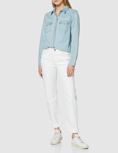 Levi's Modern Western, Blusa para Mujer, Azul (Indigogo 0021), 34 (Talla del fabricante: Small)