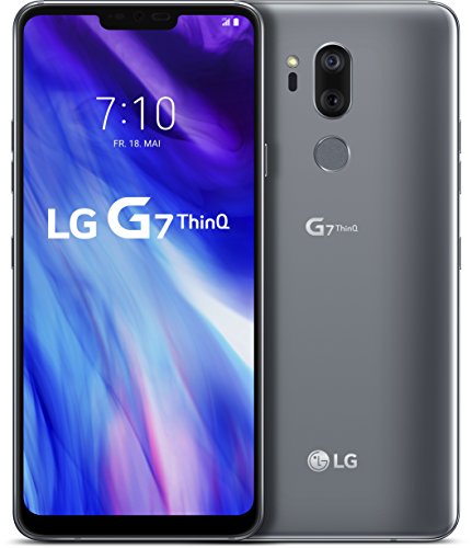 LG G7 ThinQ LMG710EM 15,5 cm (6.1") 4 GB 64 GB 4G Platino 3000 mAh - Smartphone (15,5 cm (6.1"), 4 GB, 64 GB, 16 MP, Android 8.0, Platino)