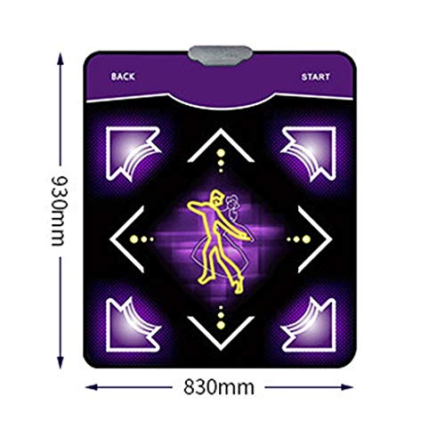 LI HAO SHOP Tapete de Baile de Moda, tapete de Baile para computadora USB, tapete de Baile Individual, tapete de Baile de Fitness, Fitness Deportivo (Color : #4)