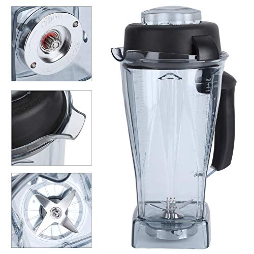 Licuadora Alternativa, Accesorios Kit for Tapa de la Taza sustitución de la Cuchilla for 64-oz contenedor Vitamix Transparente exprimidor WKY