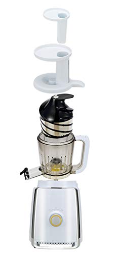 Licuadora extracción lenta Superchef SL100 para frutas y verduras. Extractor de prensado lento, extractor de zumos, 1 litro de capacidad, silencioso.