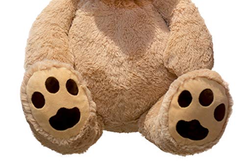 Lifestyle & More Gigante Oso de Peluche Mimoso XXL 100 cm de Altura de la Felpa Animal de Peluche Suave y Aterciopelada - para el Amor