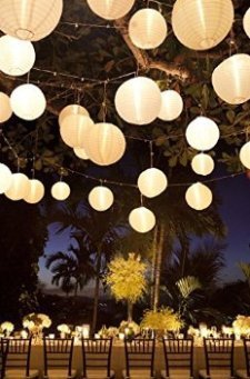 LIHAO 30 x Mini LED Bombillas Luz Blanca Cálida para Globo Decoración