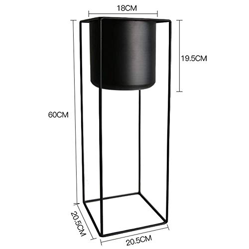 LILIS Soporte para Plantas Soporte para Flores Hierro Forjado Soporte para Macetas Interior Balcón Planta De Pie Estante De Exhibición