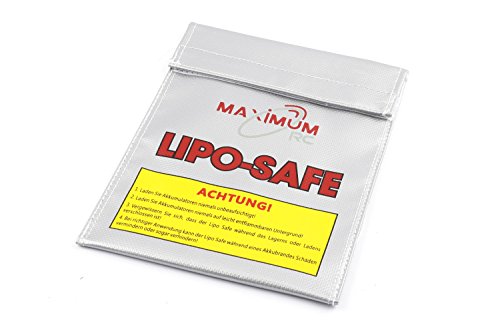 Lipo Safe – Estuche – Lipo Guard – Lipo estuche para cargar la batería de polímero de litio y seguro para guardar seguro. Resistente al Fuego. * * 23 cm x 18 cm * *