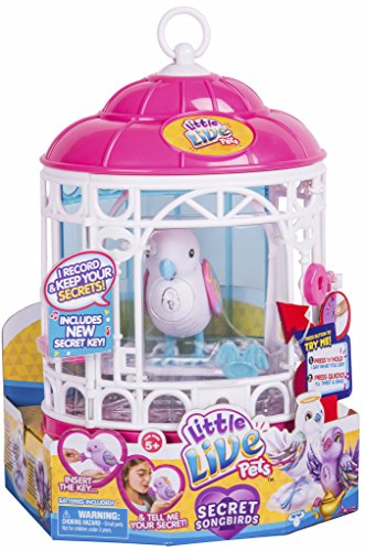 little live pets Pajaritos Parlanchines Con Su Jaula. Serie 7. Secret Angie (Famosa) (700013973)