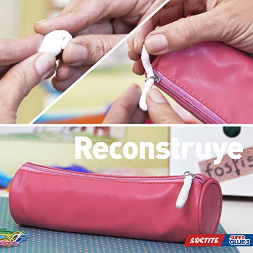 Loctite Kintsuglue, masilla flexible negra para reparar, reconstruir y proteger objetos, masilla adhesiva moldeable, adhesivo impermeable y removible, 3 x 5 g