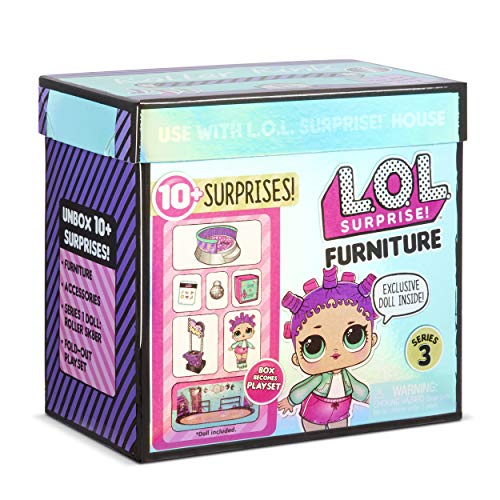 L.O.L. Surprise! Muñecas Coleccionables para Niñas - con 10 Sorpresas y Accesorios - Sleepy Bones - Mobiliario Serie 3