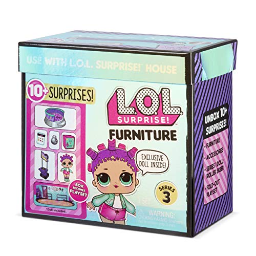 L.O.L. Surprise! Muñecas Coleccionables para Niñas - con 10 Sorpresas y Accesorios - Sleepy Bones - Mobiliario Serie 3