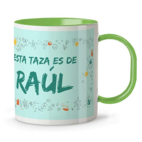 LolaPix Taza de Plástico Dragón Personalizada con Nombre. Niña Niño. Varios Diseños a Elegir. Dragón