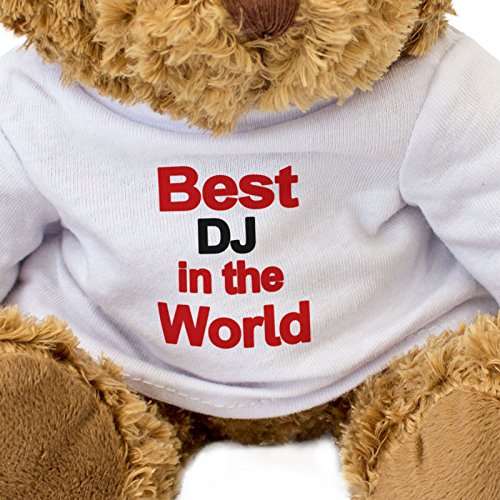 London Teddy Bears Mejor DJ en el Mundo – Oso de Peluche – Cute Suave Cuddly – Regalo de Premio Regalo de cumpleaños Navidad