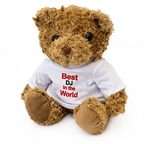 London Teddy Bears Mejor DJ en el Mundo – Oso de Peluche – Cute Suave Cuddly – Regalo de Premio Regalo de cumpleaños Navidad