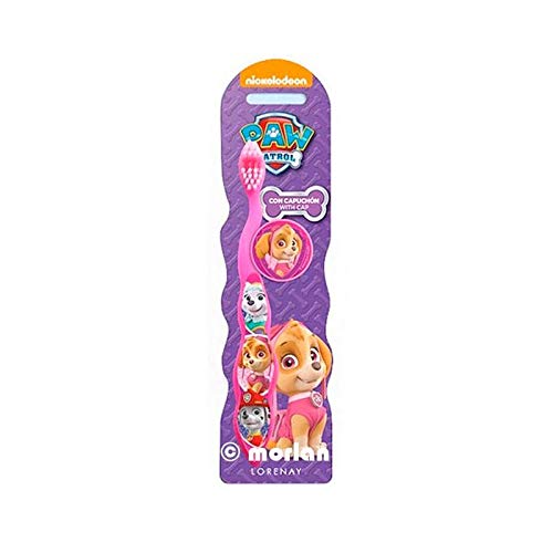 Lorenay LN-1110 - Cepillo de dientes para nina, estampado Paw Patrol