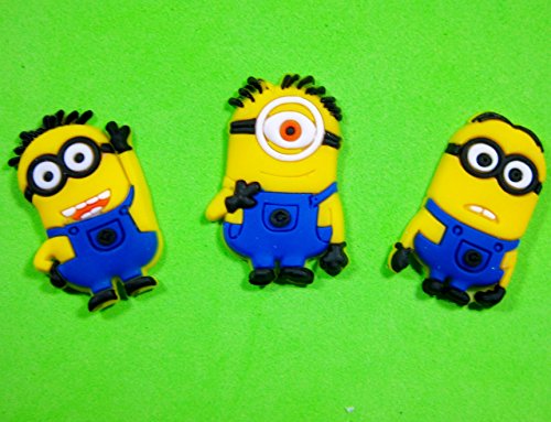 Los Minions Molde de silicona para la torta de Decoración Pastel de Cupcake Toppers Glaseado Sugarcraft Tool por Fairie Blessings