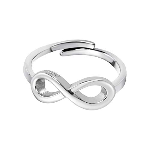 Lotus Silver Infinito LP1224-3/2 JLP1224-3-2 - Anillo de plata de ley 925 para mujer