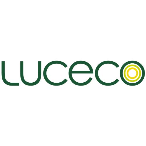 LUCECO LGIP65WTB-01 - Detector de presencia pir negro para montaje en pared multidireccional 180º - pir/lux exterior ip65